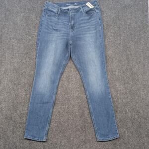 Old Navy Jeans Womens 14 High Rise Super Skinny Trouser Denim Workwear Pants